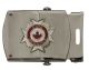 Belt Buckle with Fire Service Crest