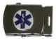Plated Buckle with Star of Life Crest