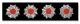 Silver and Red Maltese Cross Long Service Insignia