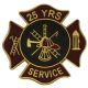 Fire Service Long Service Pin- 25YR