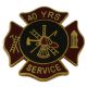 Fire Service Long Service Pin- 40YR