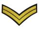Corporal Tunic Chevron - GOLD