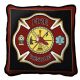 Firefighter Shield Pillow
