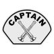 Helmet Front decal - Captain