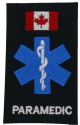 Paramedic Epaulette with Canadian Flag + Star of Life