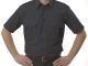 Dark Navy 2 Crease Dress Shirt - Short Sleeve