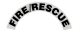 Fire Rescue Reflective Helmet Decal