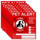 Pet Alert Rescue Decal