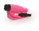 The Original Keychain Car Escape Tool - Hi Viz Pink