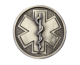 Star of Life Pewter Hitch Cover