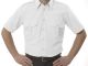 White 2 Crease Dress Shirt - Short Sleeve